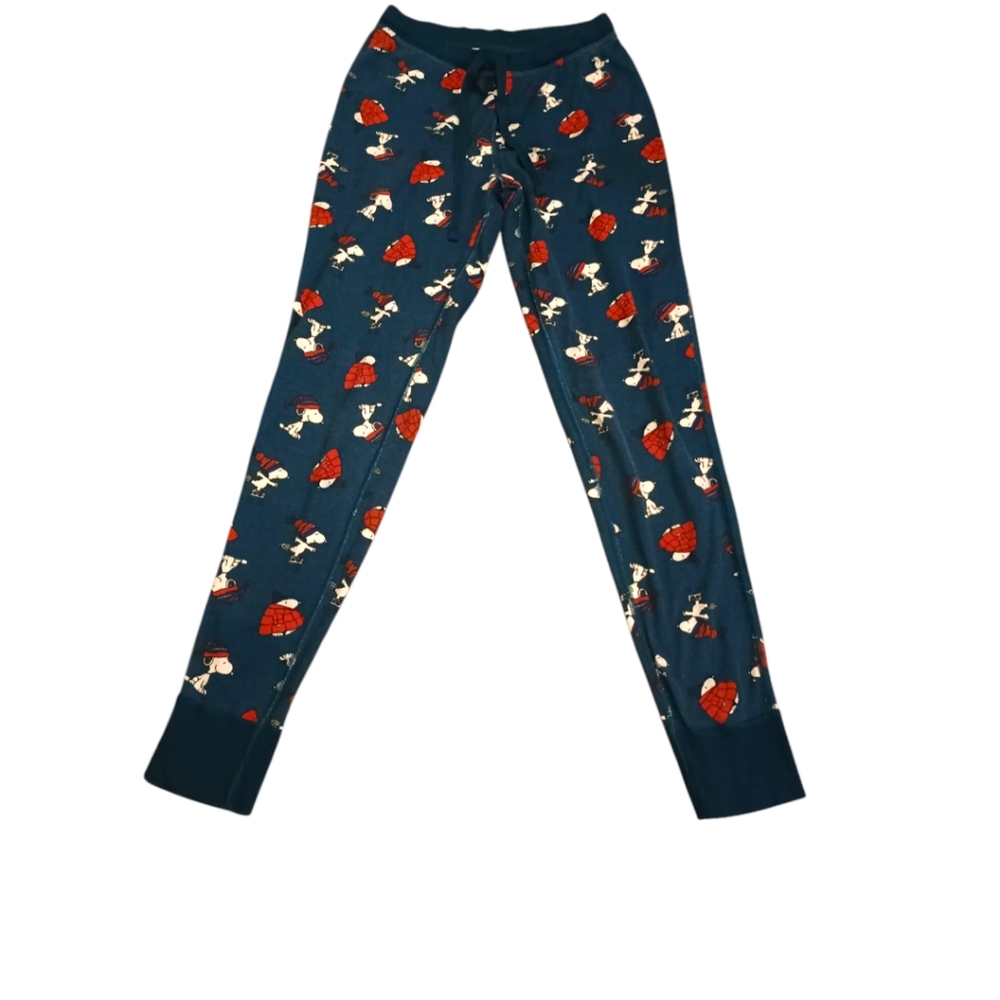 Snoopy Hanna Andersson Women's Small Joggers Sleepwear Pajama Pants Loungewear